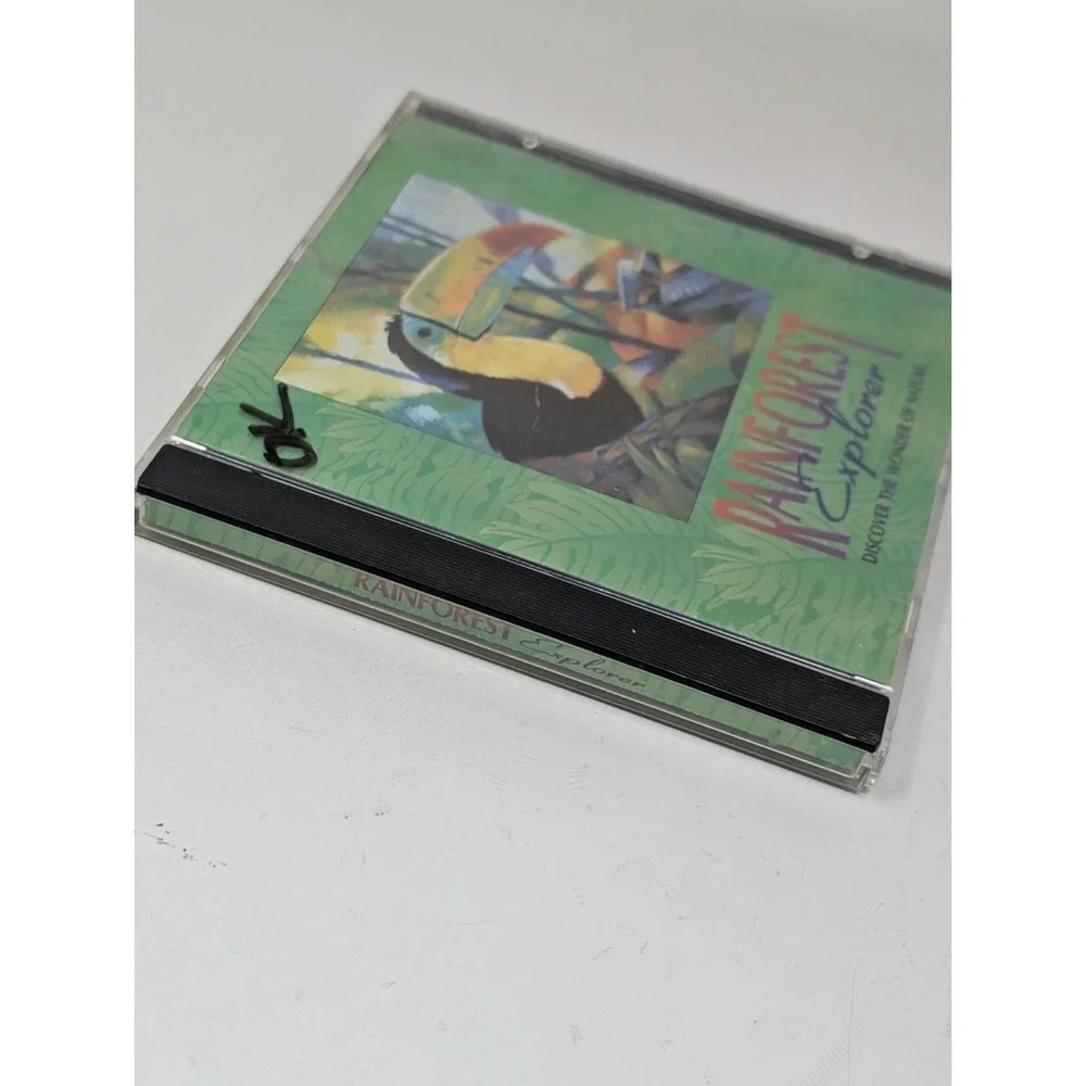 Rainforest Explorer Kids Game Software Apple‎ Macintosh Vintage 90s 1995 Mac